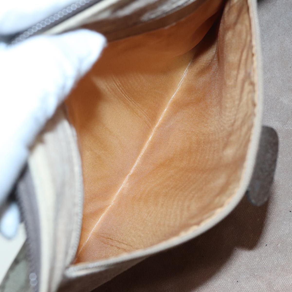 GUCCI GG Supreme Boston Bag PVC Beige 003 39 6842 3 83495