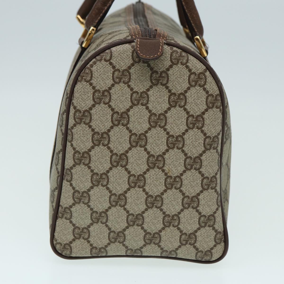 GUCCI GG Supreme Boston Bag PVC Beige 003 39 6842 3 83495
