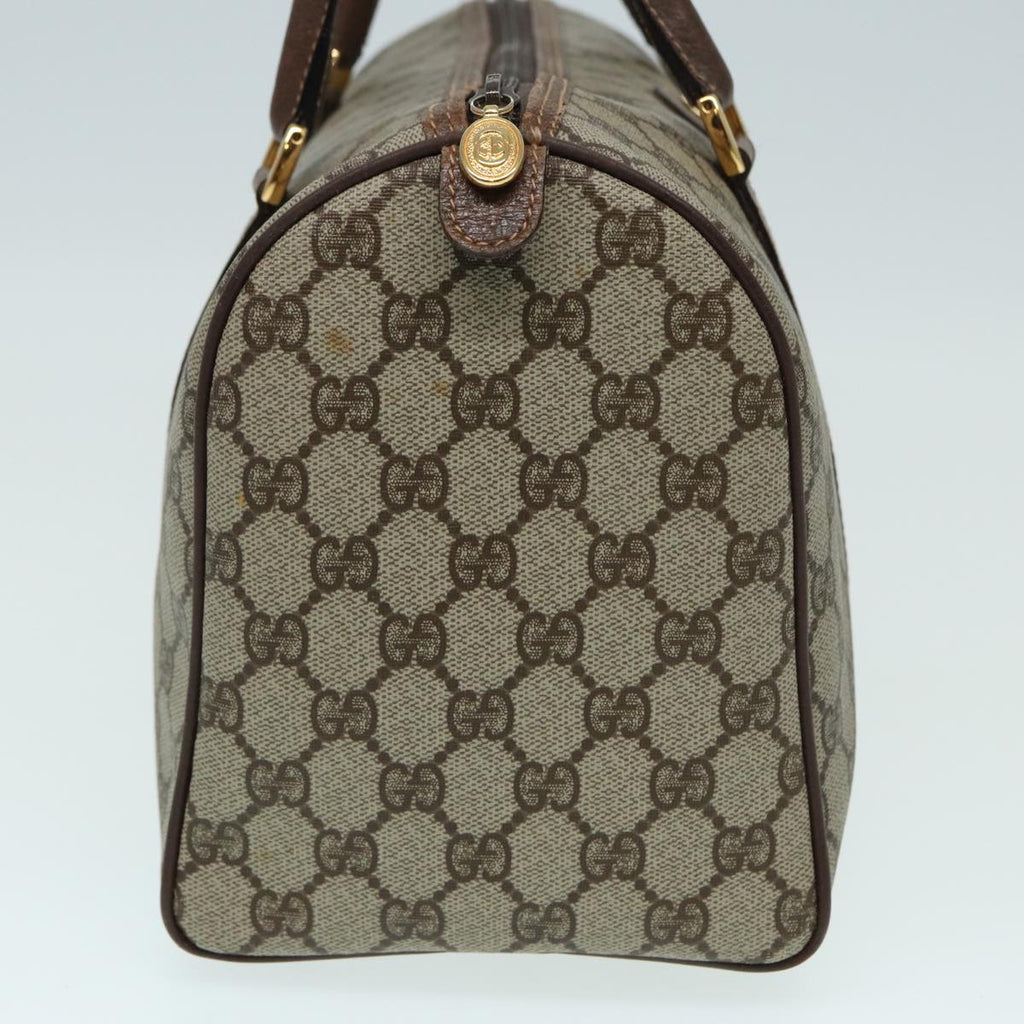 GUCCI GG Supreme Boston Bag PVC Beige 003 39 6842 3 83495