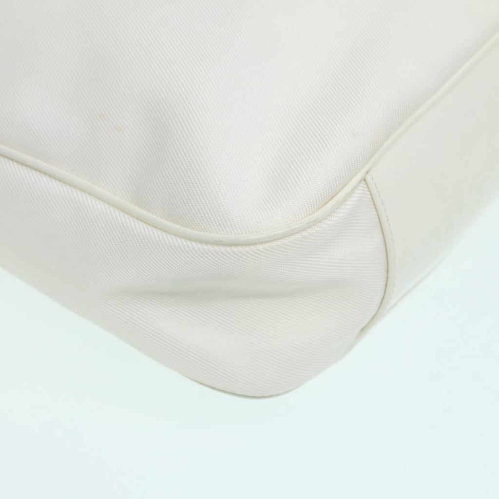 GUCCI Bamboo Hand Bag Canvas White 001 1705 1577 83496