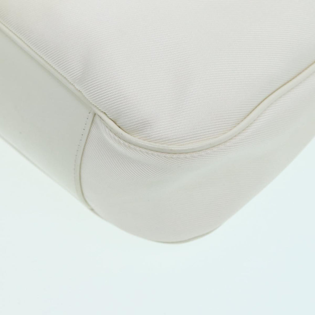 GUCCI Bamboo Hand Bag Canvas White 001 1705 1577 83496
