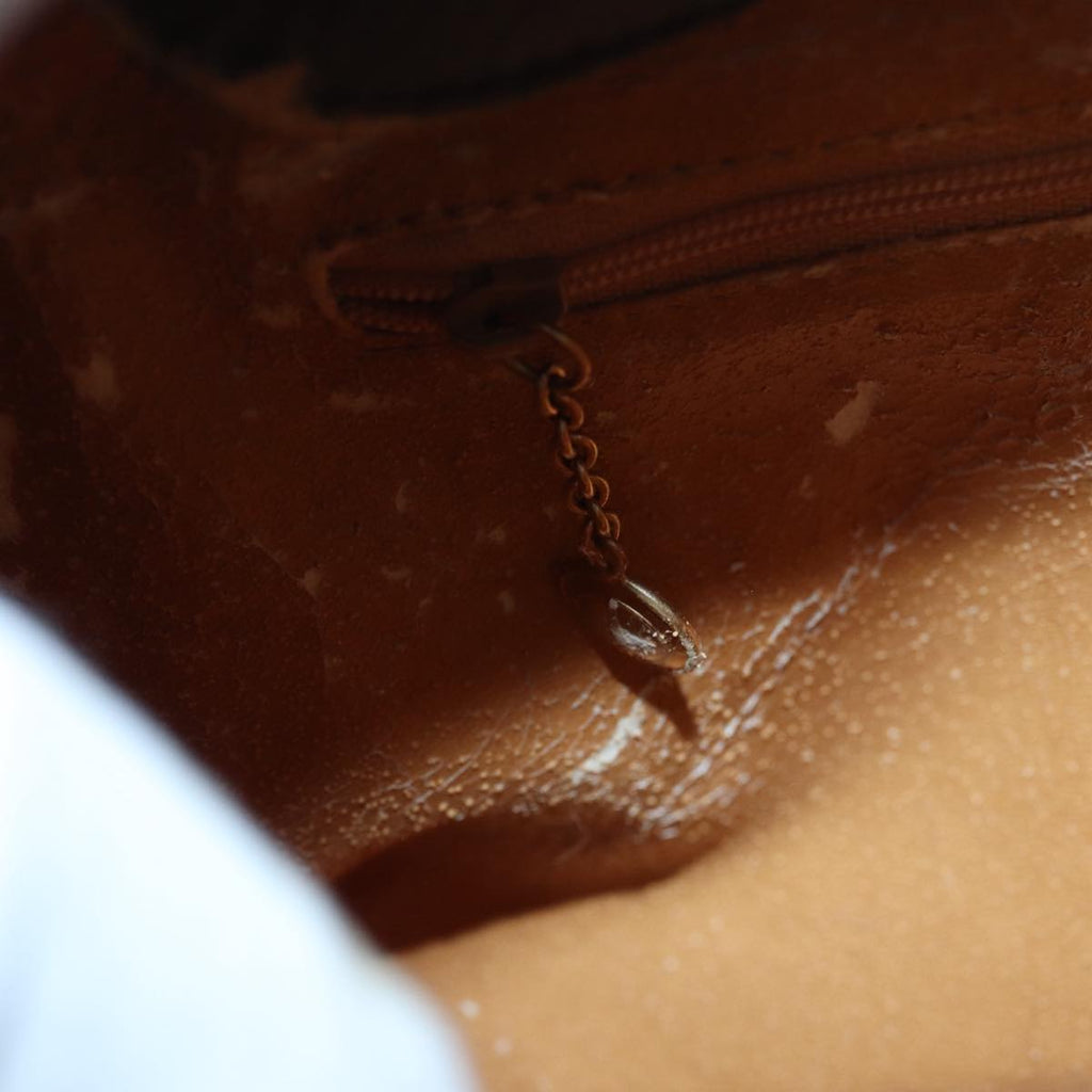 GUCCI Bamboo Hand Bag Suede Brown 002 1186 026 83499