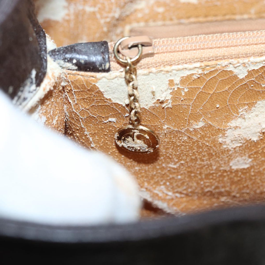 GUCCI Bamboo Hand Bag Suede Brown 002 1186 026 83499