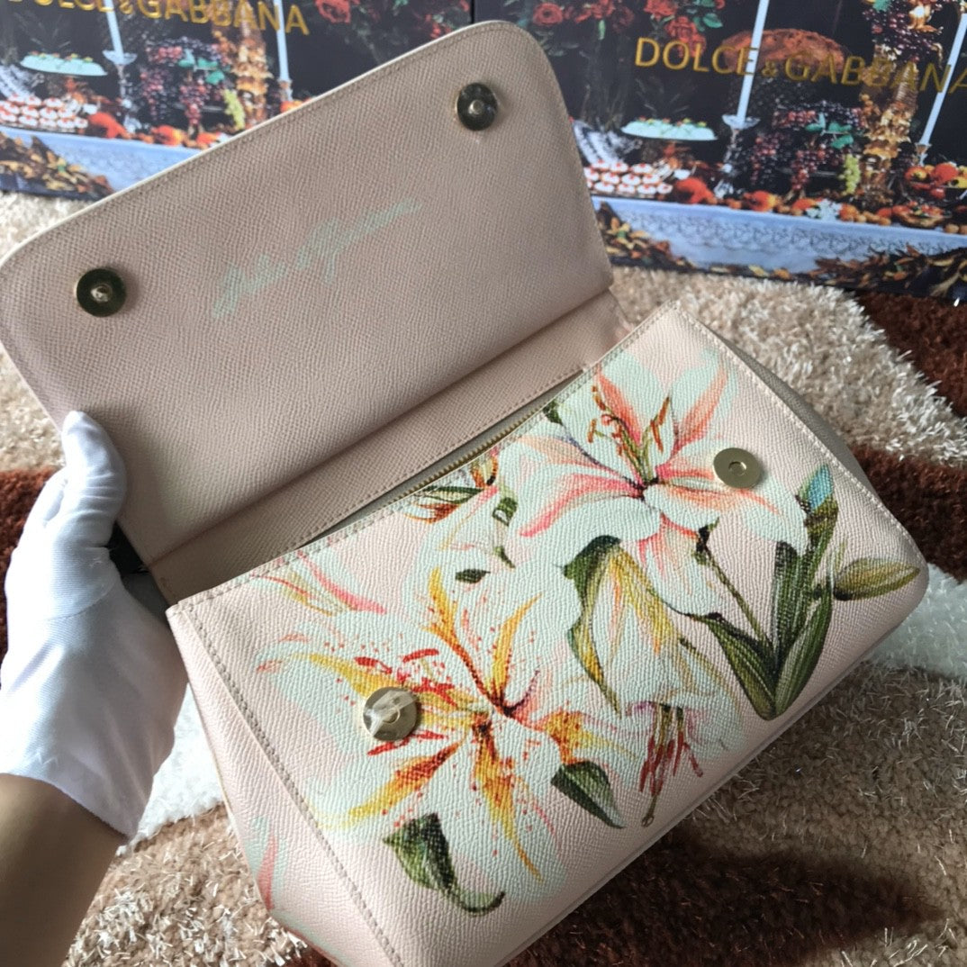 GLAMI MeGLAMIum Sicily Handbag Unique Print Motifs Muticolour For Women 10.2in/26cm GLAMI