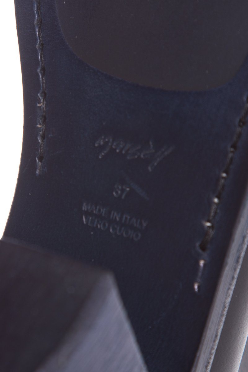 Marsell Black And Navy Booties SZ 7