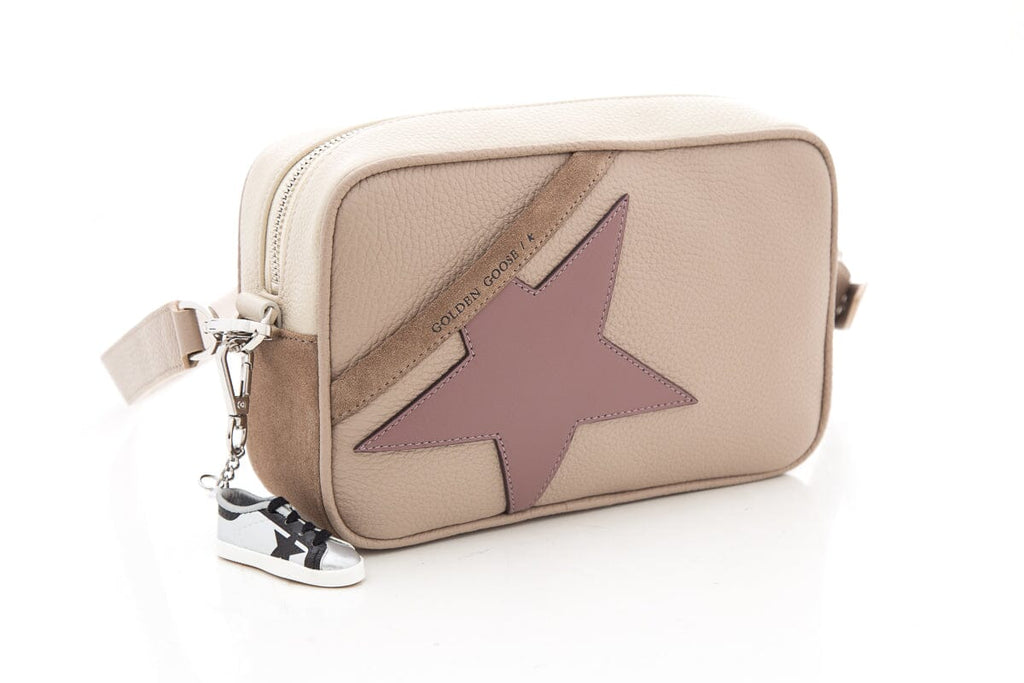 Golden Goose Beige "Star" Handbag