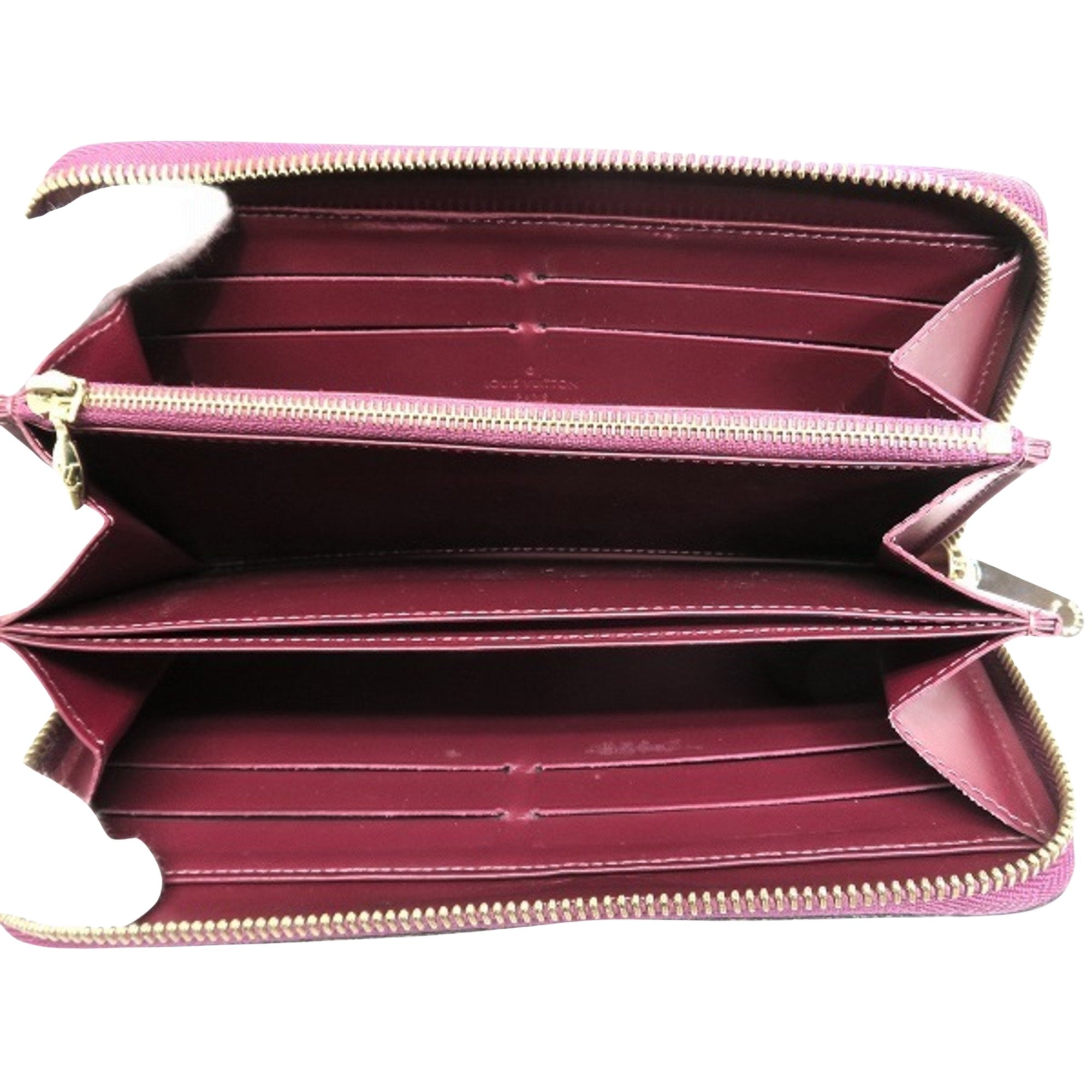 Louis Vuitton Portefeuille Zippy  Patent Leather Wallet  ()