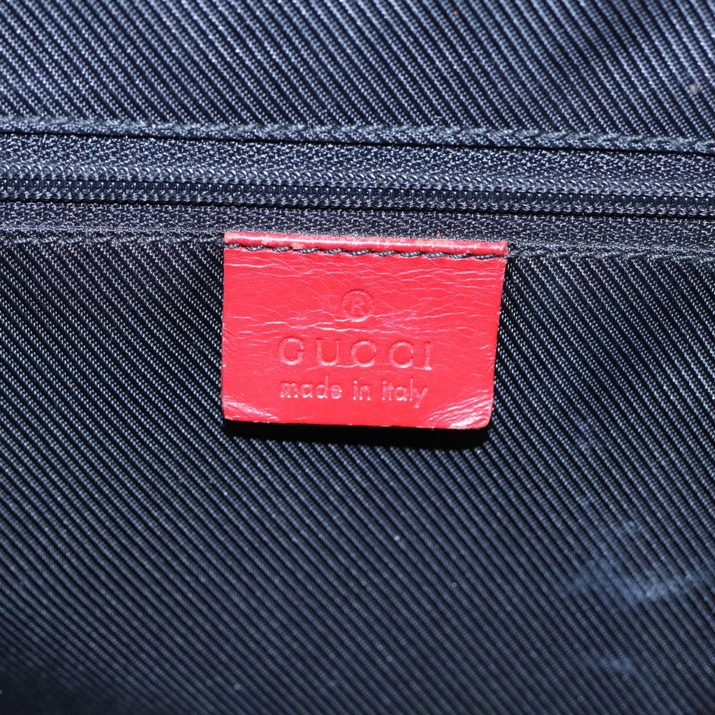 GUCCI GG Canvas Jackie Hand Bag Beige Red 002 1073 002122 83658