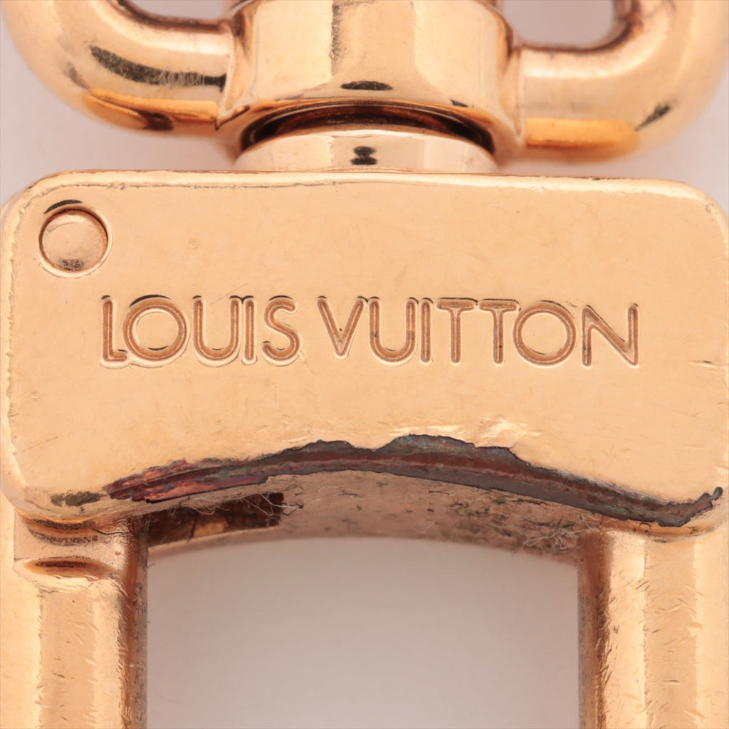 Louis Vuitton Porteokle Berry DI0230 Charm GP  Leather Black × G