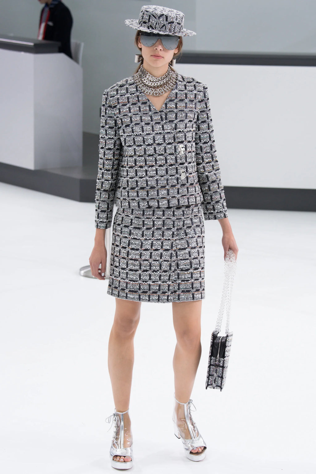 Chapeau Canotier Chanel Eté 2016