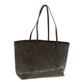 FENDI Zucca Canvas Tote Bag Brown Black 83688
