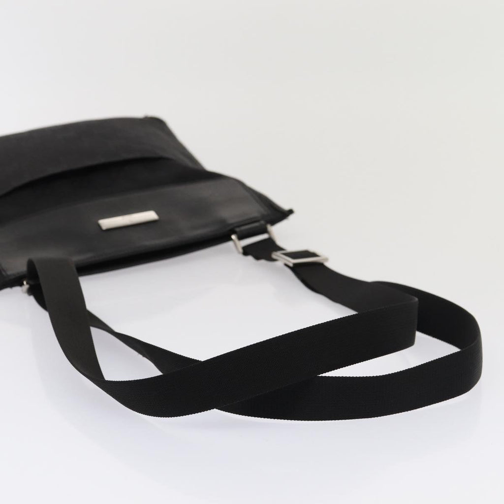 GUCCI GG Canvas Shoulder Bag Black 27639 200047 83704