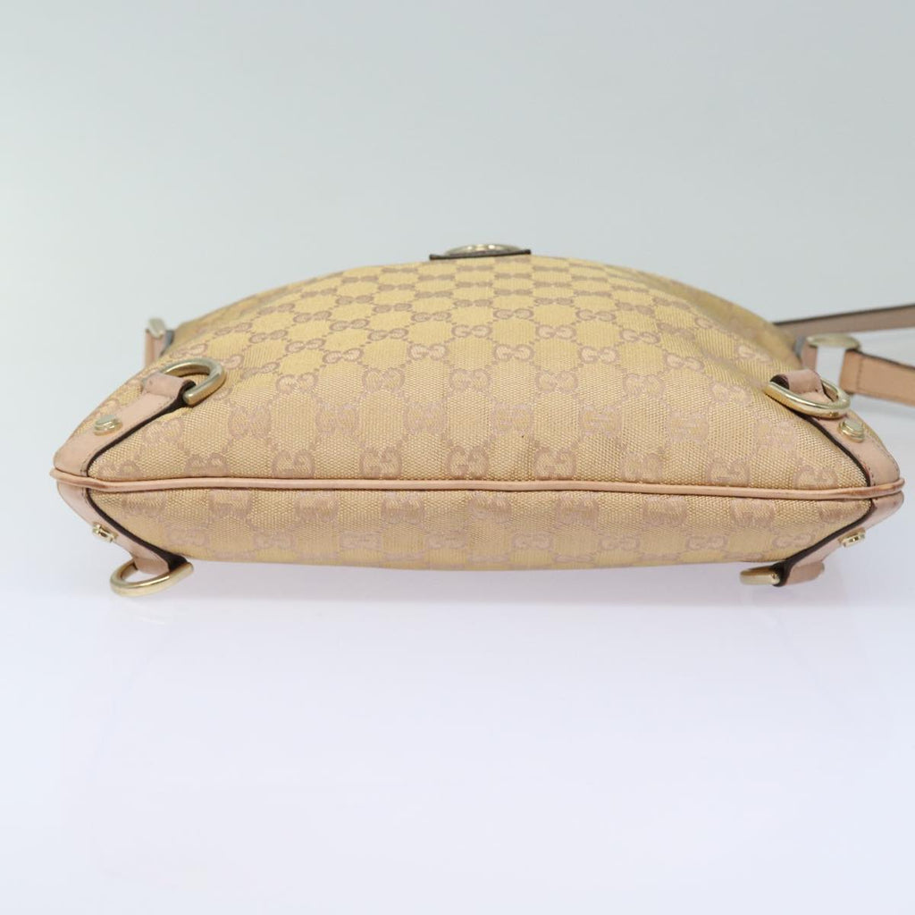 GUCCI GG Canvas Shoulder Bag Pink 131326 83708