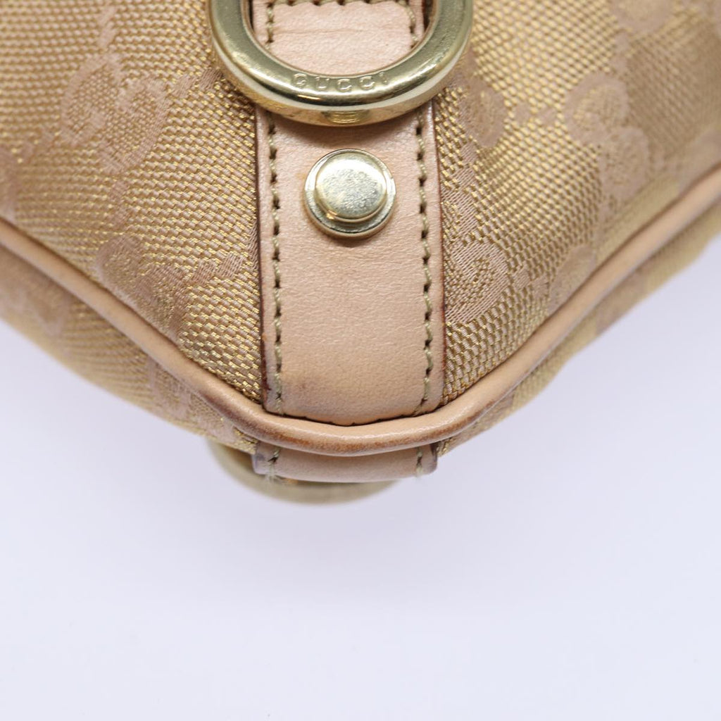 GUCCI GG Canvas Shoulder Bag Pink 131326 83708