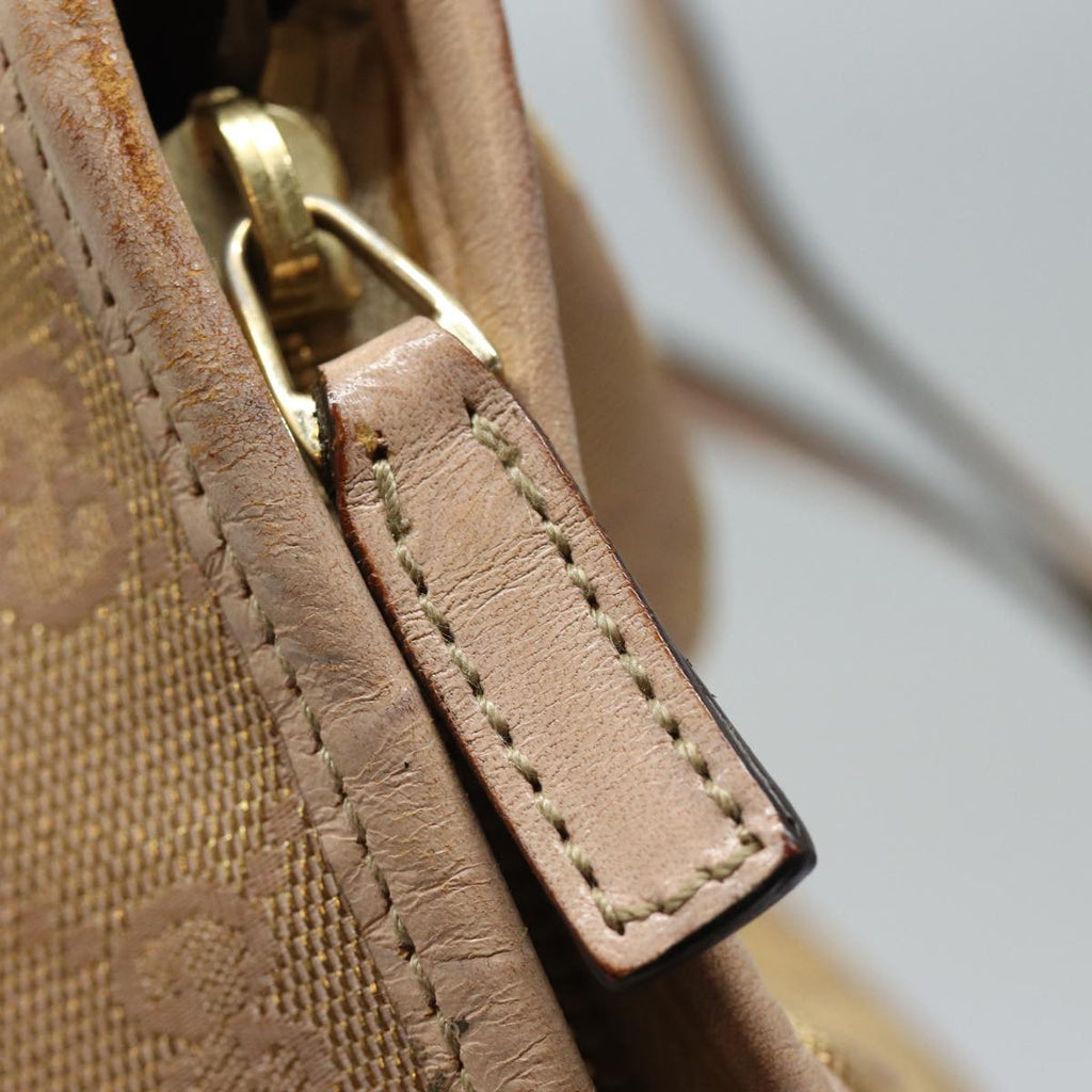 GUCCI GG Canvas Shoulder Bag Pink 131326 83708