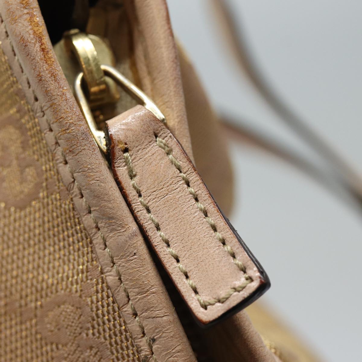 GUCCI GG Canvas Shoulder Bag Pink 131326 83708