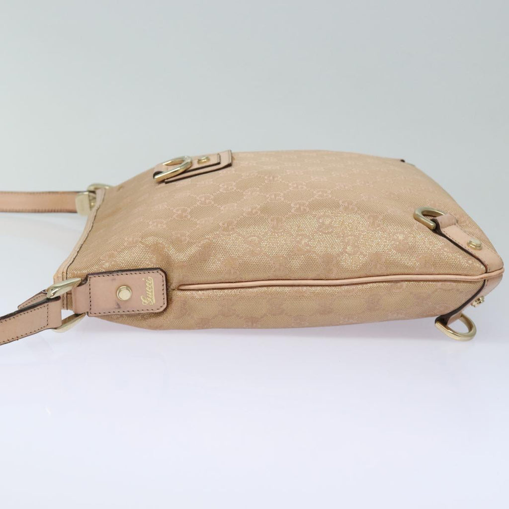 GUCCI GG Canvas Shoulder Bag Pink 131326 83708