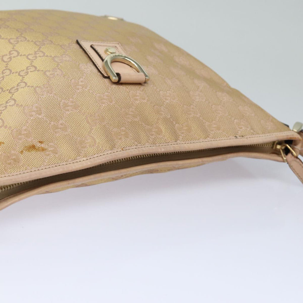 GUCCI GG Canvas Shoulder Bag Pink 131326 83708