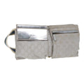 GUCCI GG Canvas Waist bag Silver 28566 83709