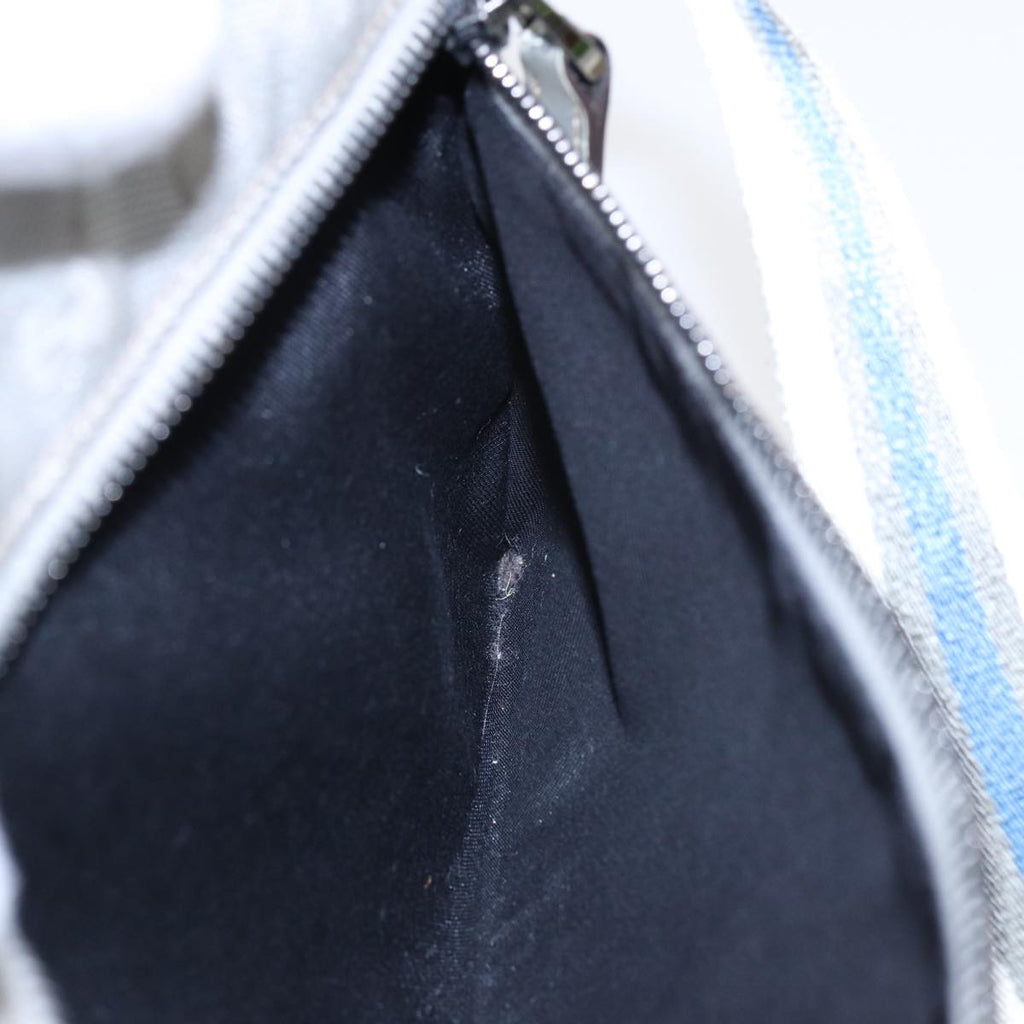 GUCCI GG Canvas Waist bag Silver 28566 83709