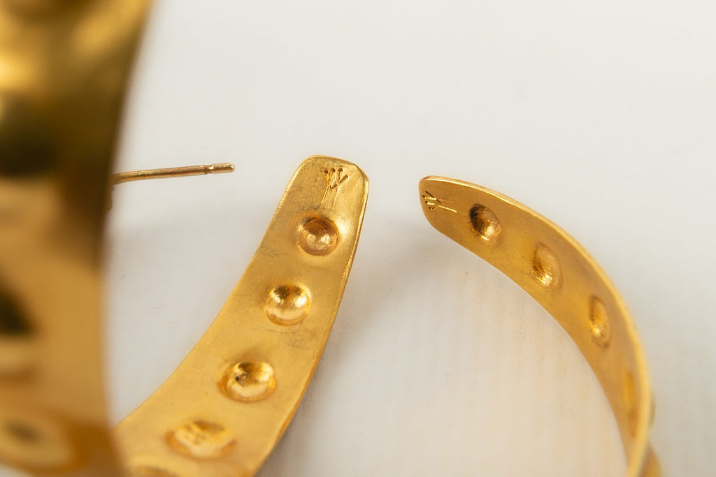 Boucles d'oreilles crÃƒÆ’Ã‚Â©oles Van der Straeten