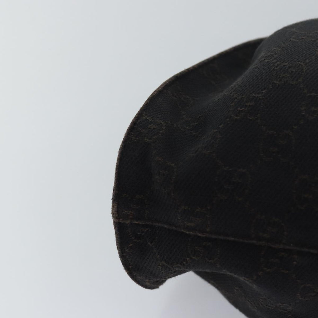 GUCCI GG Canvas Hand Bag Black 76554 83713