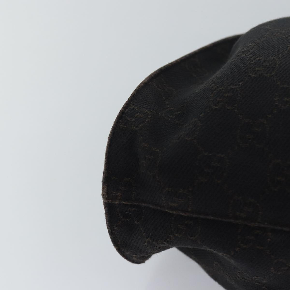 GUCCI GG Canvas Hand Bag Black 76554 83713