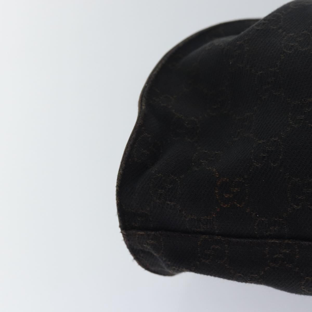 GUCCI GG Canvas Hand Bag Black 76554 83713