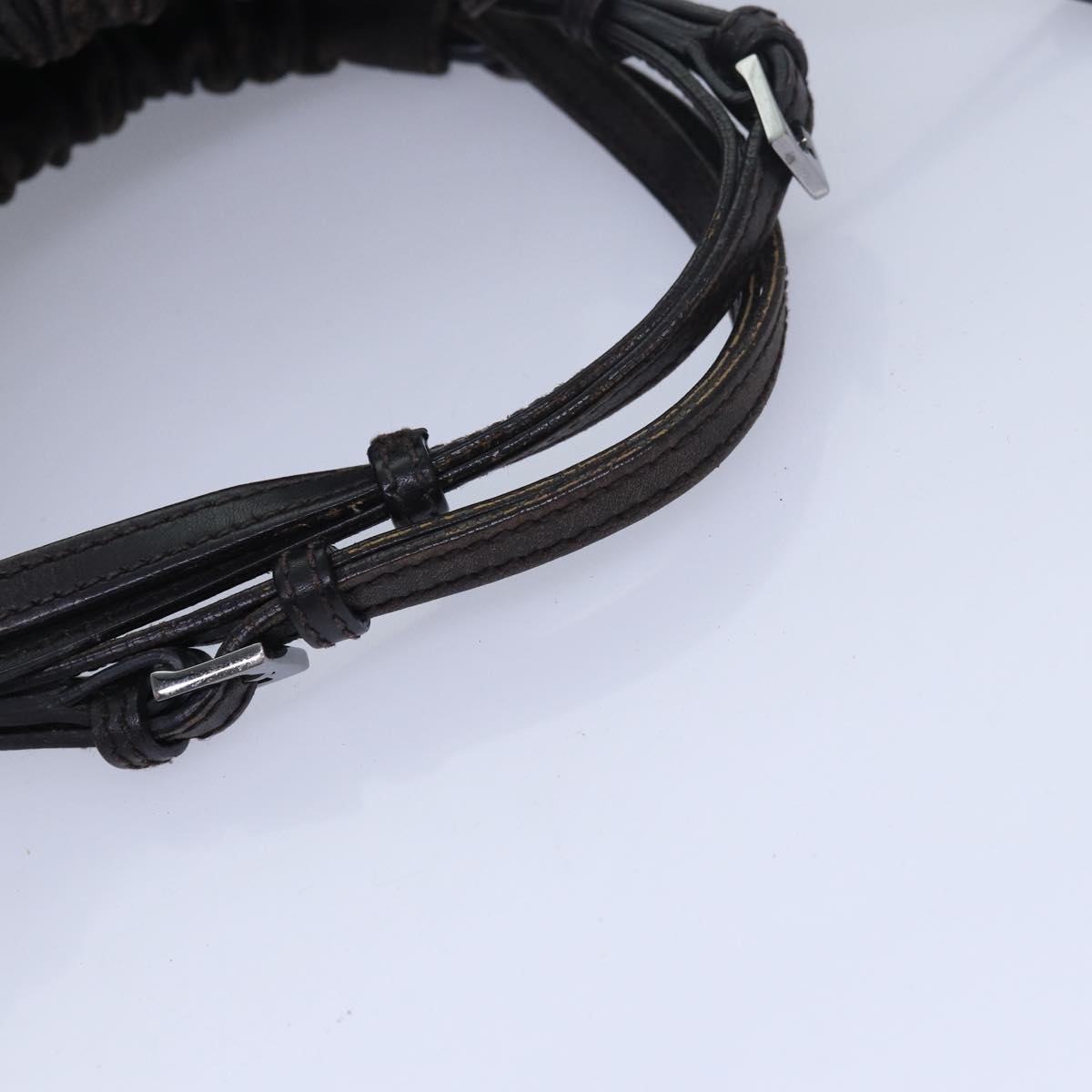 GUCCI GG Canvas Hand Bag Black 76554 83713