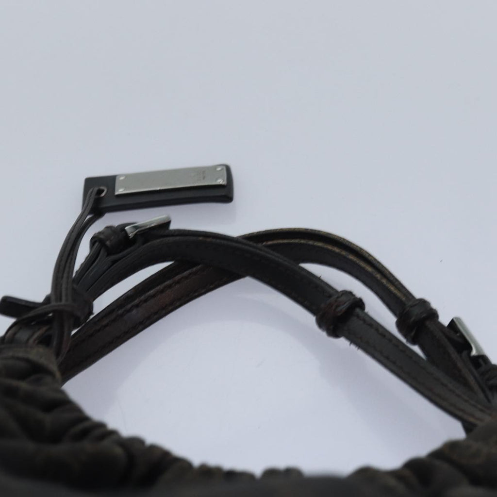 GUCCI GG Canvas Hand Bag Black 76554 83713