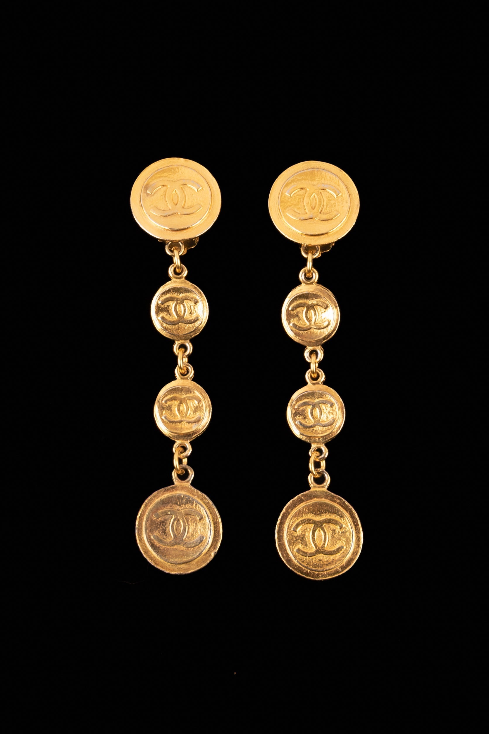 Boucles d'oreilles cc Chanel
