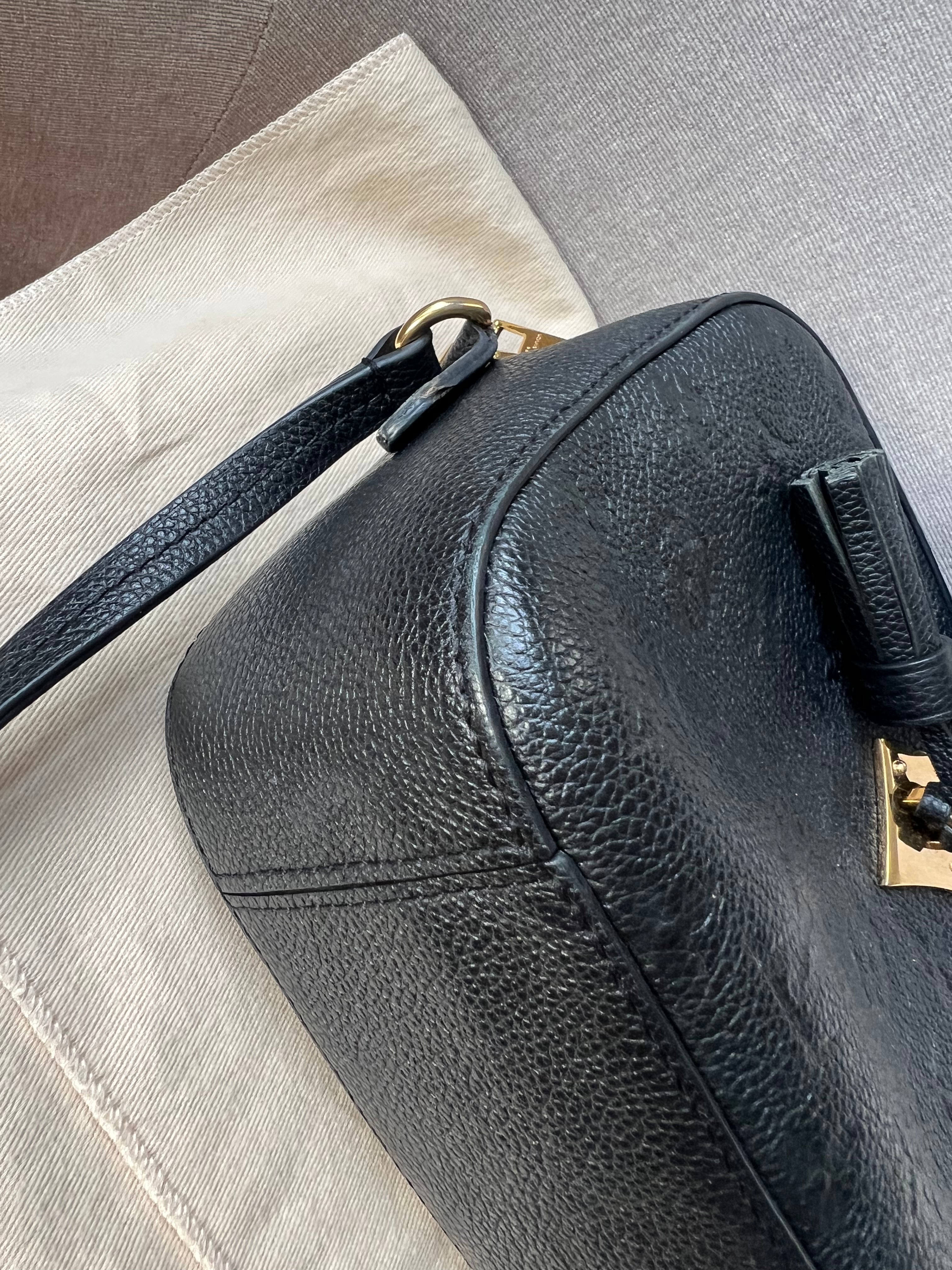 Louis Vuitton Saintonge Black Empreinte (RRP £1520)