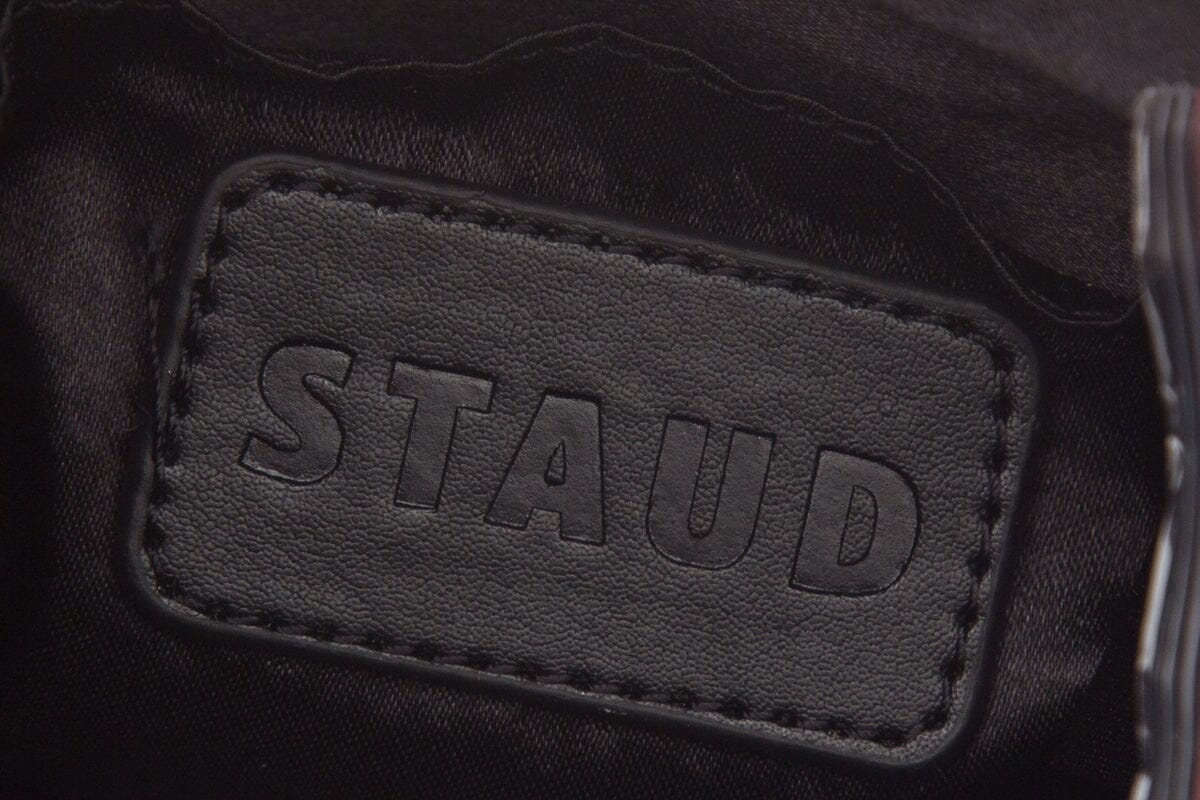 Staud Green & Black Sequins Handbag
