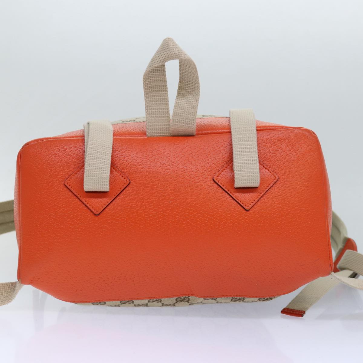 GUCCI THE NORTH FACE GG Backpack Beige Orange 650288 GY5TN 8893 83811
