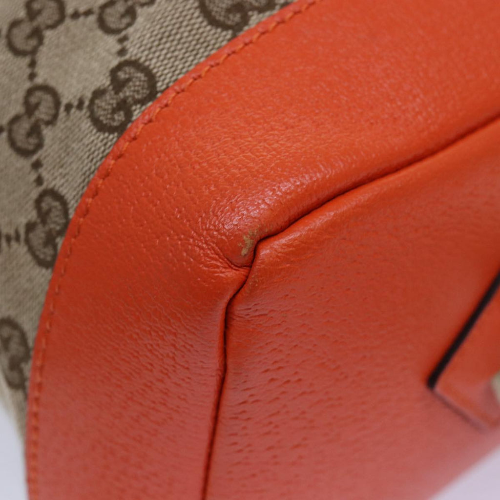 GUCCI THE NORTH FACE GG Backpack Beige Orange 650288 GY5TN 8893 83811