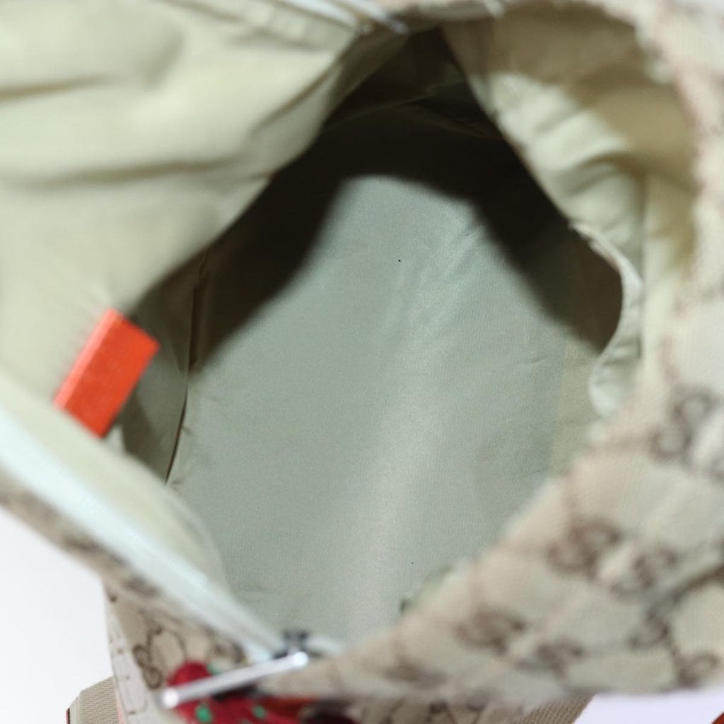 GUCCI THE NORTH FACE GG Backpack Beige Orange 650288 GY5TN 8893 83811