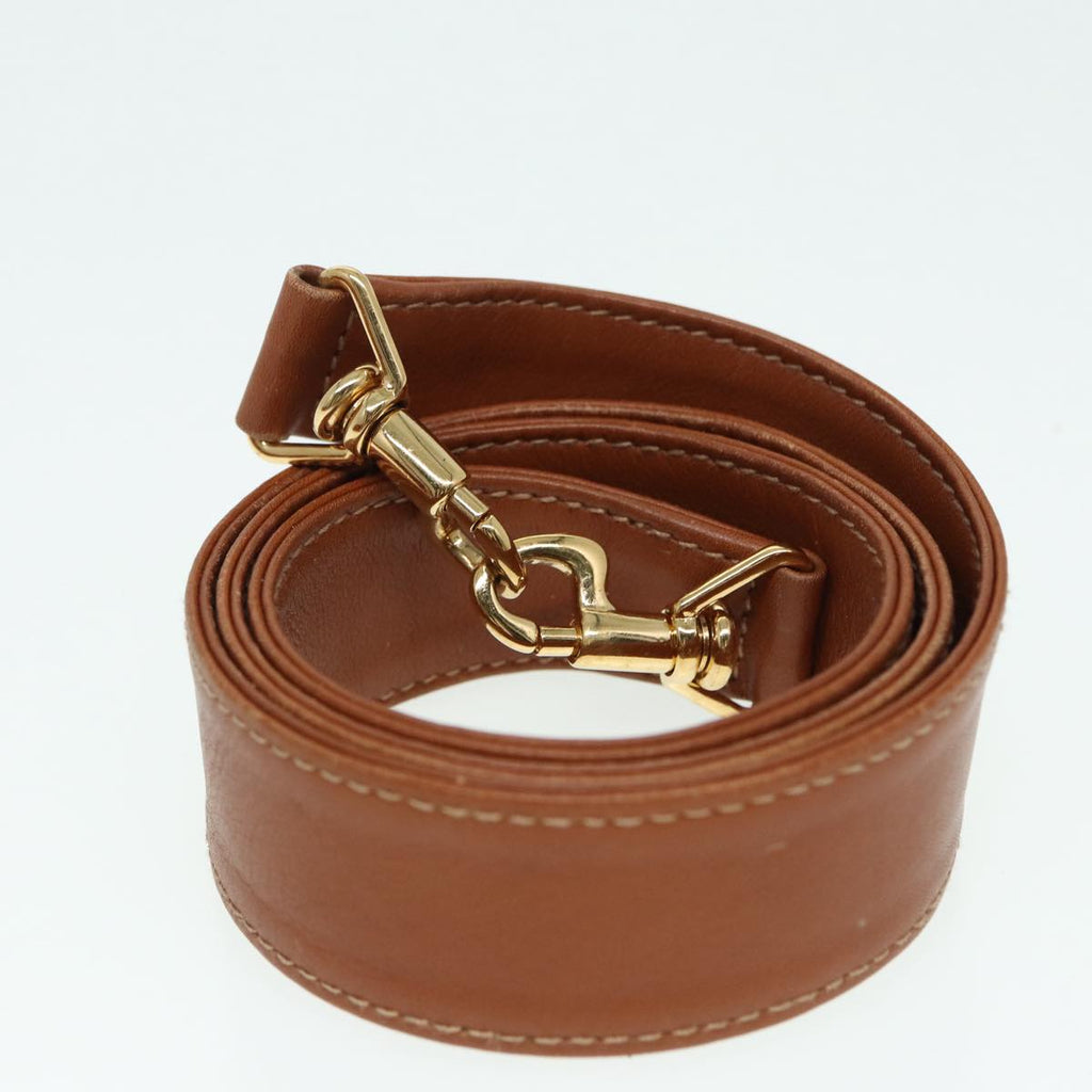 GUCCI Bamboo Shoulder Bag Leather 2way Brown 001 3754 1577 83812