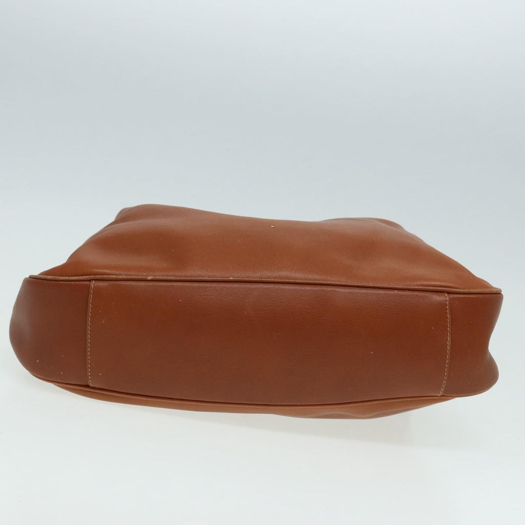 GUCCI Bamboo Shoulder Bag Leather 2way Brown 001 3754 1577 83812