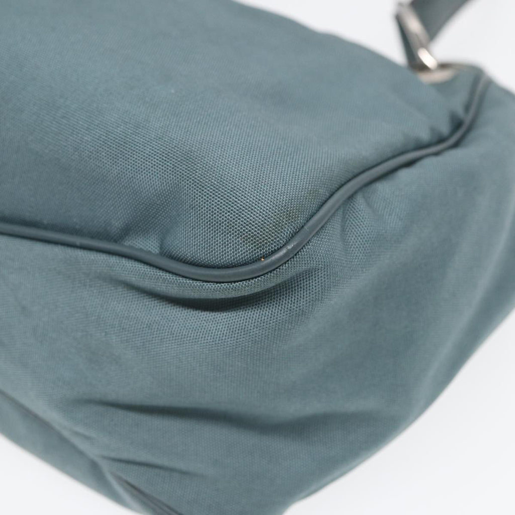 GUCCI Shoulder Bag Nylon Outlet Light Blue 244342 83813