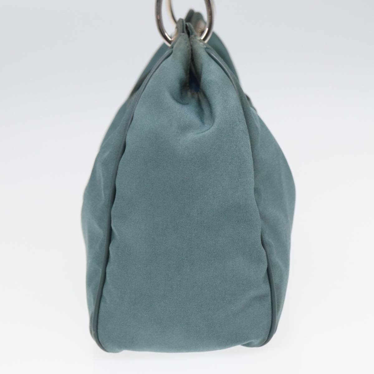 GUCCI Shoulder Bag Nylon Outlet Light Blue 244342 83813