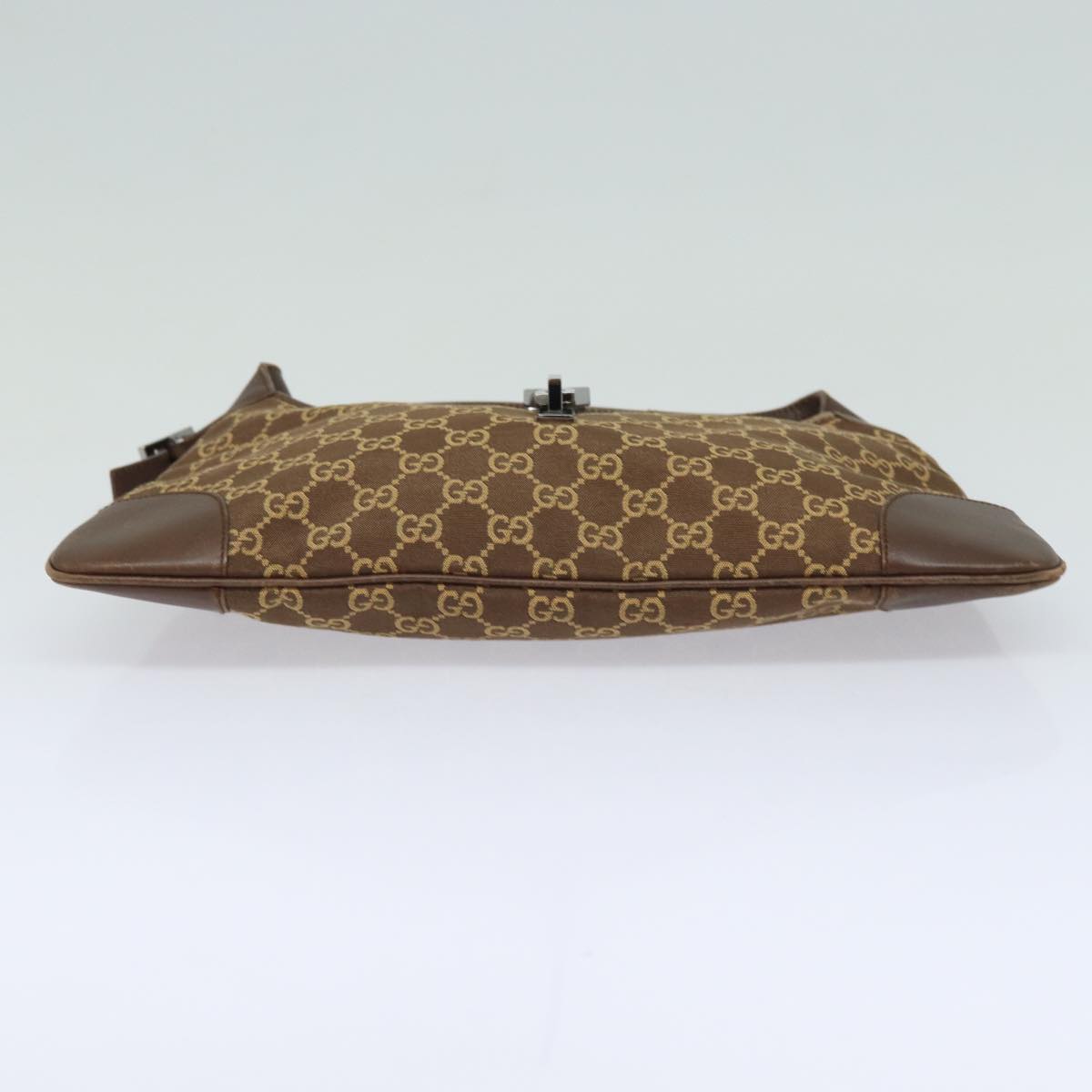 GUCCI GG Canvas Jackie Shoulder Bag Brown 83815