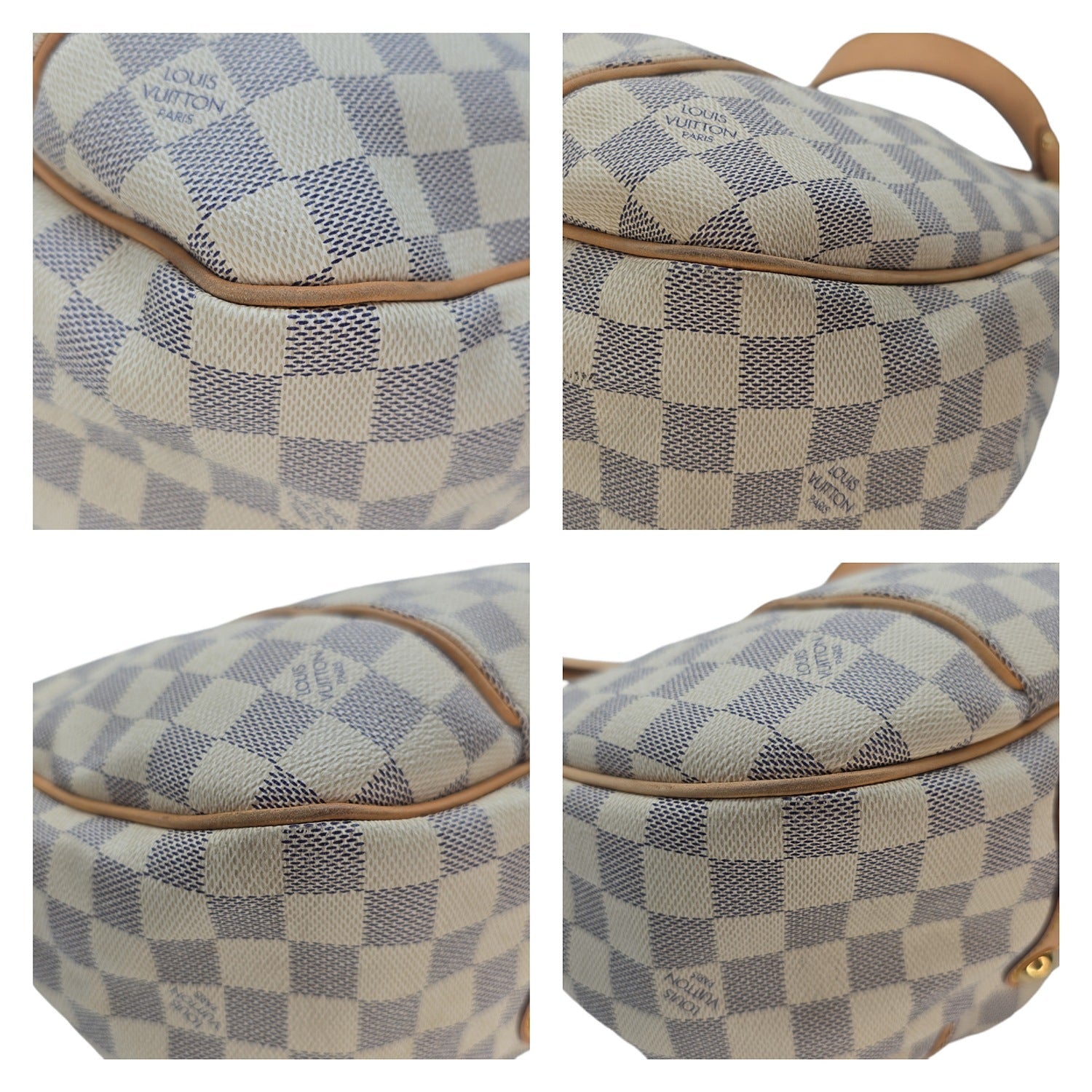 Louis Vuitton Vintage Damier Azur Galleria GM