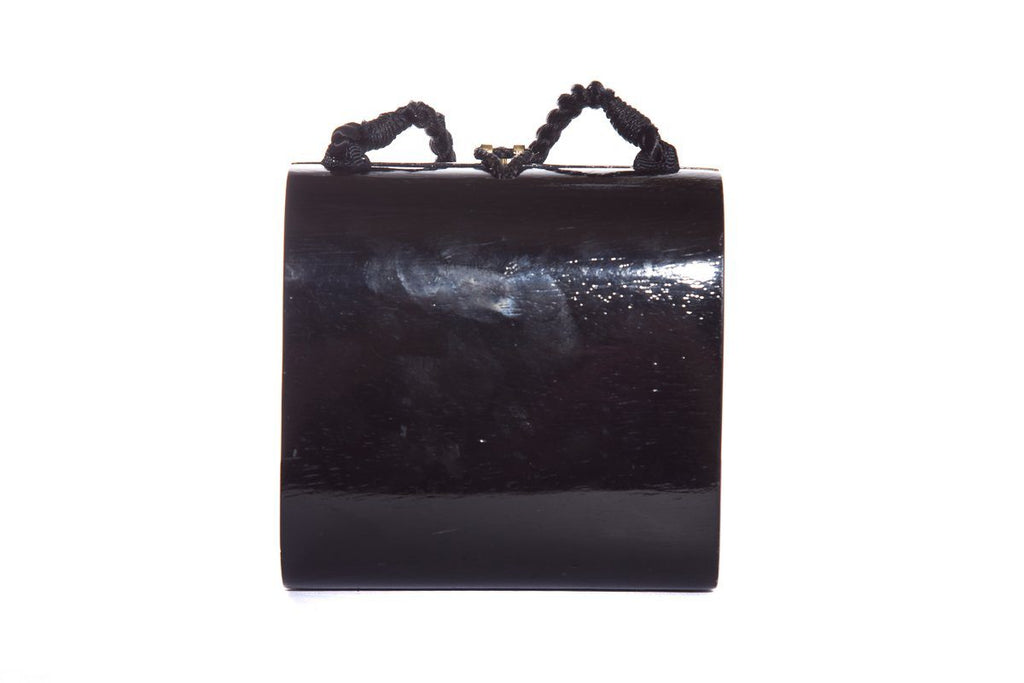 Timmy Woods Handmade Black & Gold Shoulder Bag