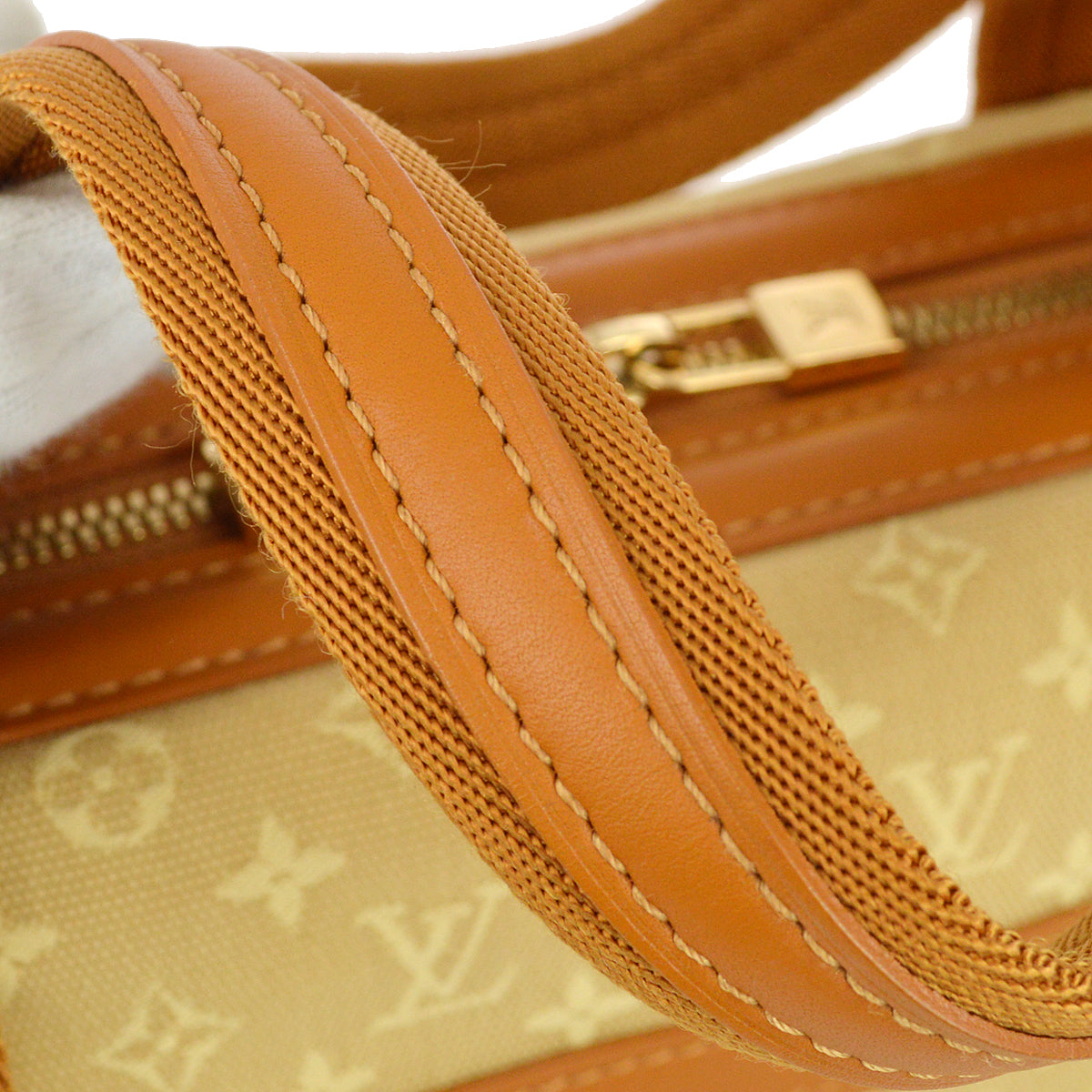 Louis Vuitton 2004 Beige Monogram Mini Josephine PM Handbag M92416