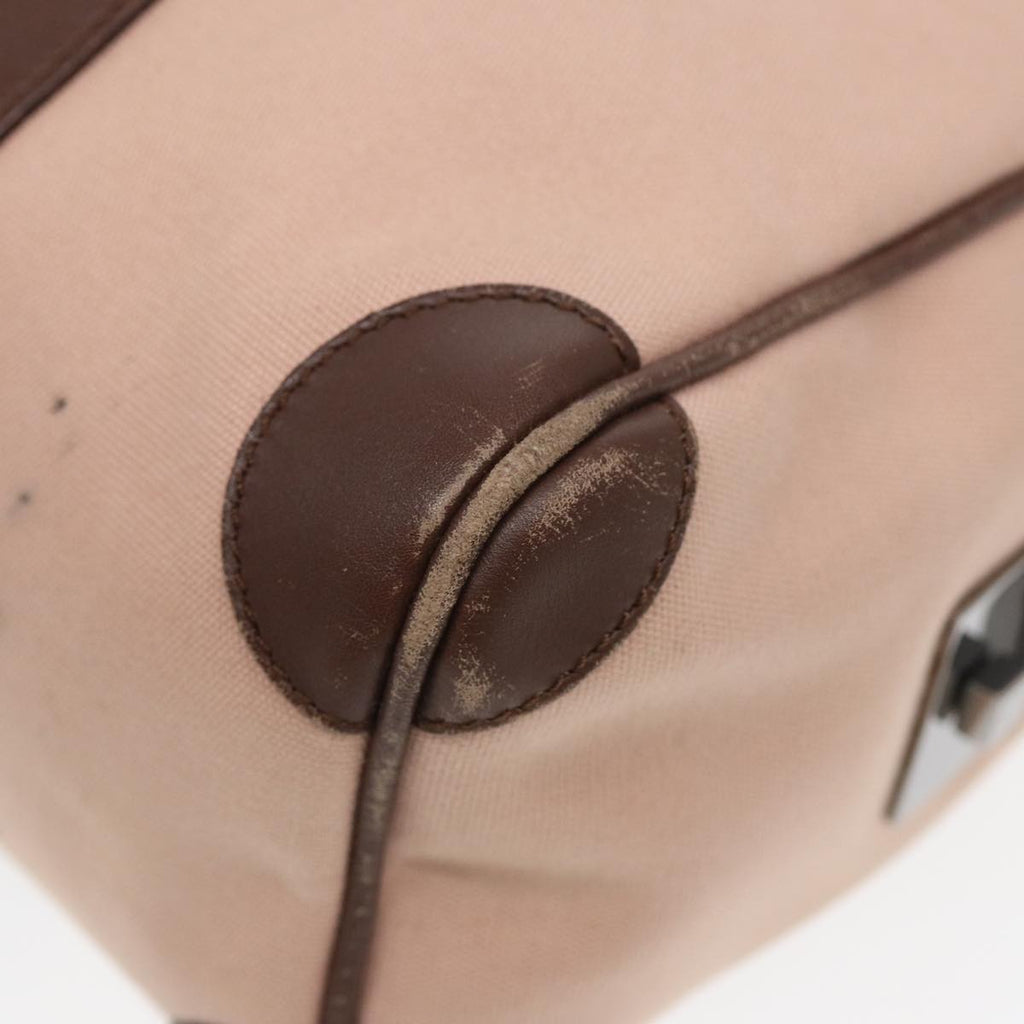 GUCCI Hand Bag Canvas Pink Brown 000 0851 001553 83923