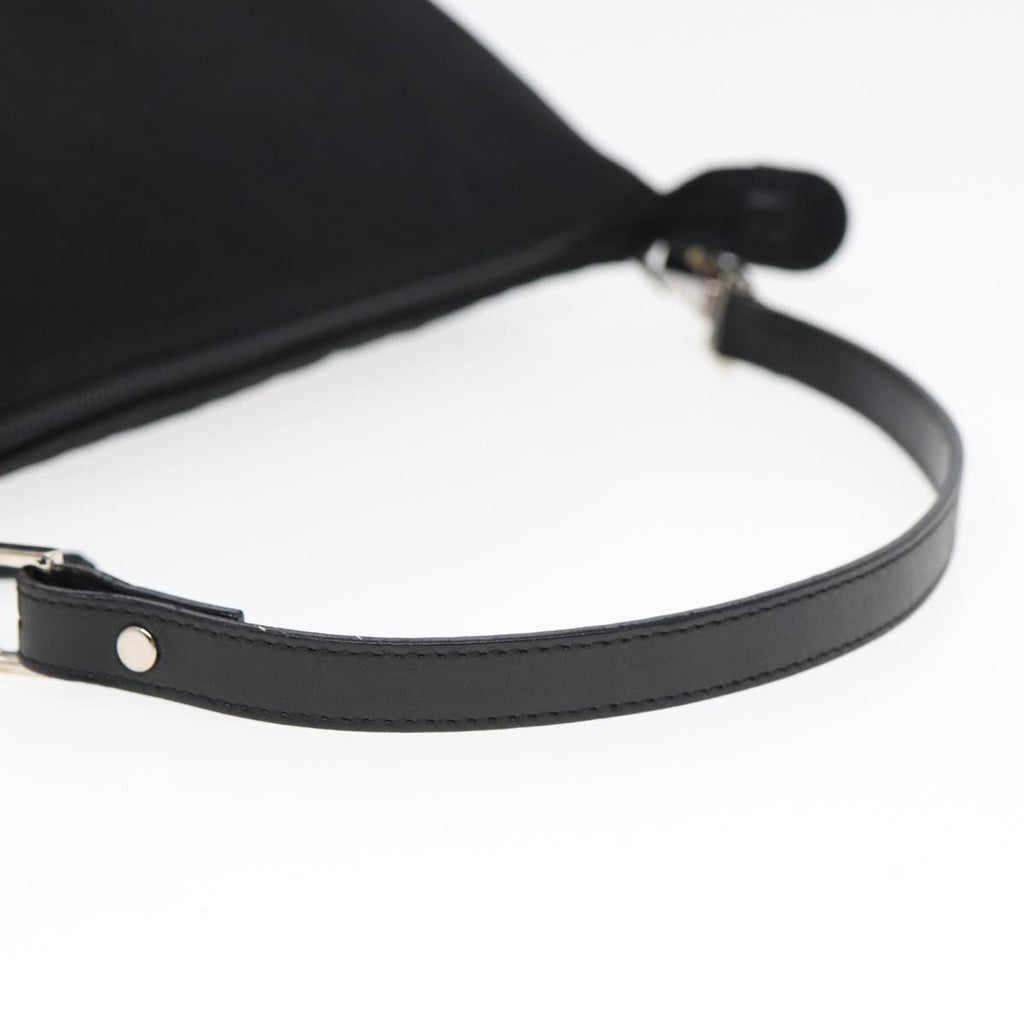 GUCCI Shoulder Bag Nylon Black 83938