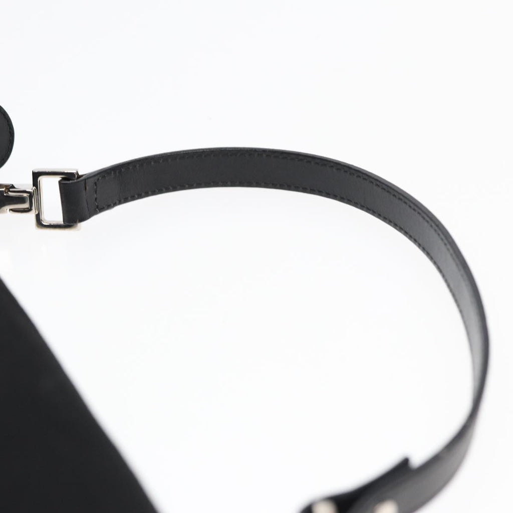 GUCCI Shoulder Bag Nylon Black 83938