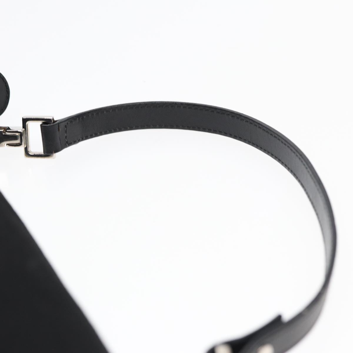 GUCCI Shoulder Bag Nylon Black 83938