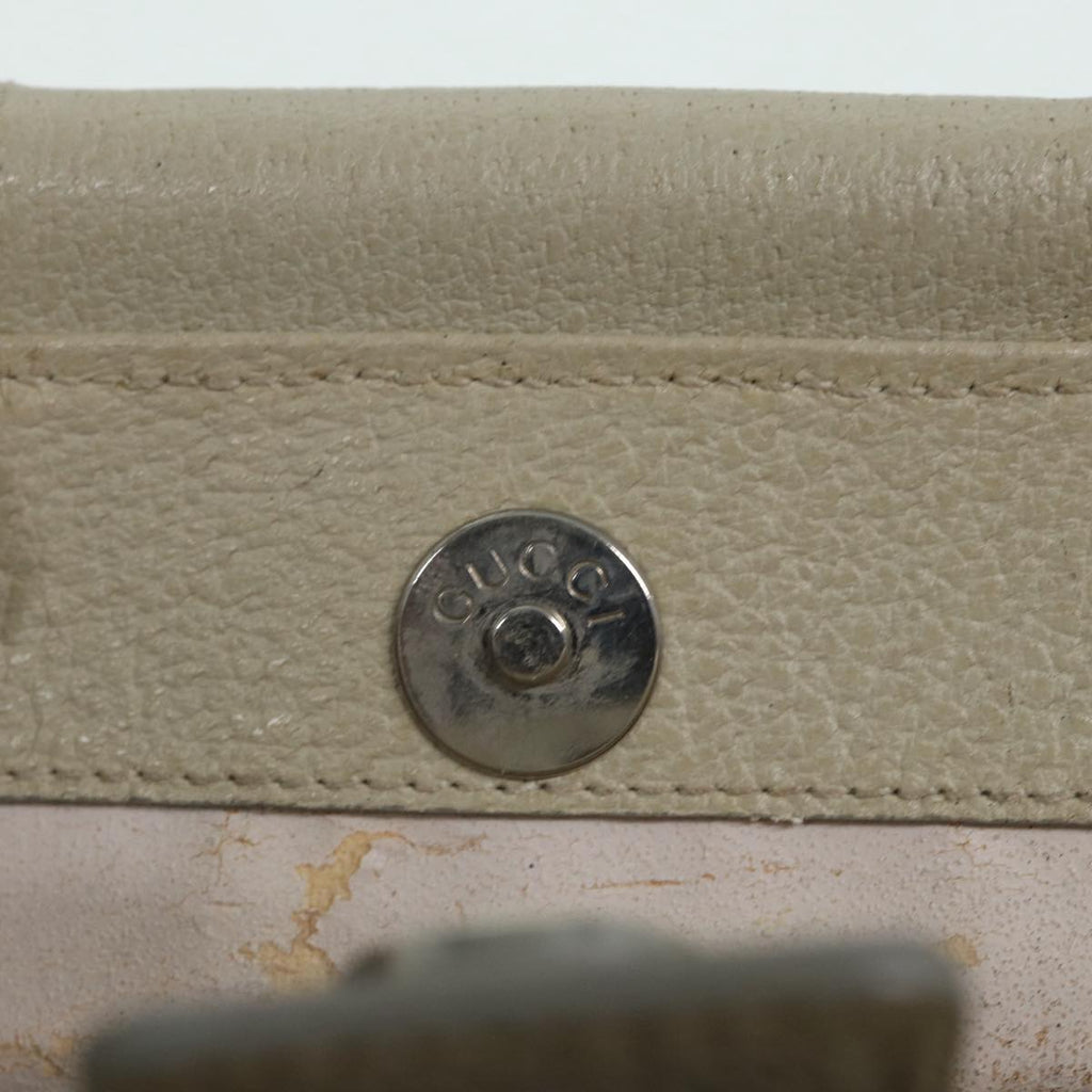 GUCCI Hand Bag Leather White 000 2058 0307 5 83960