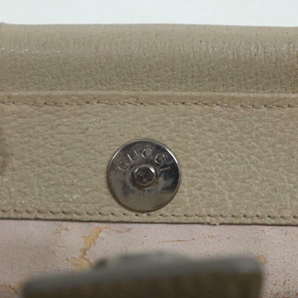 GUCCI Hand Bag Leather White 000 2058 0307 5 83960